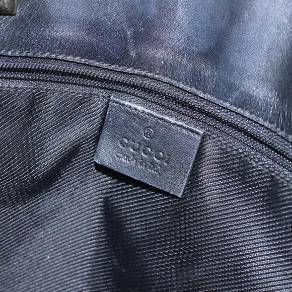 GUCCI GG Canvas Tote Bag Gold Black 002 1098 002 1098 - Picture 15 of 16